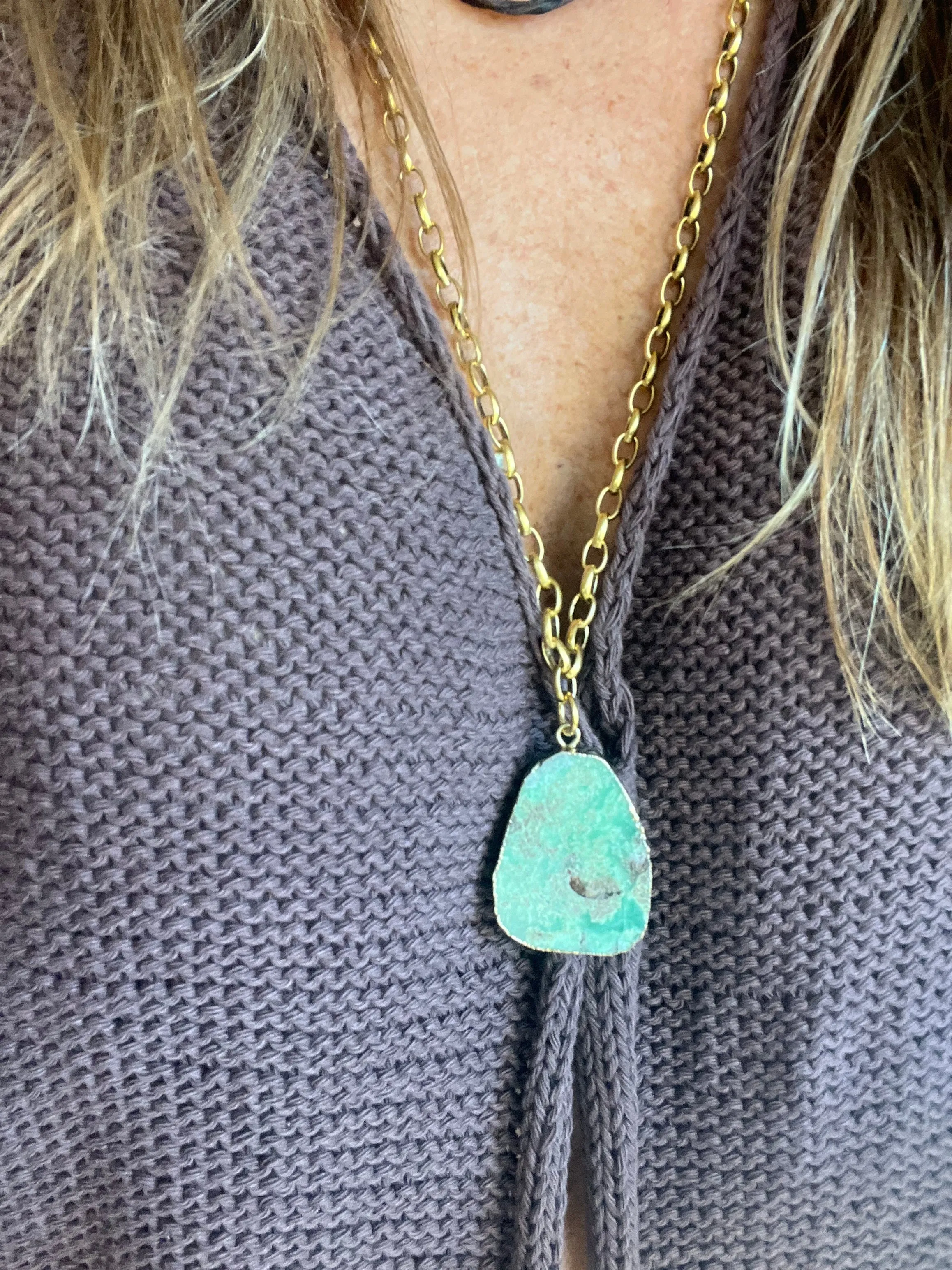 Agua turquesa necklace