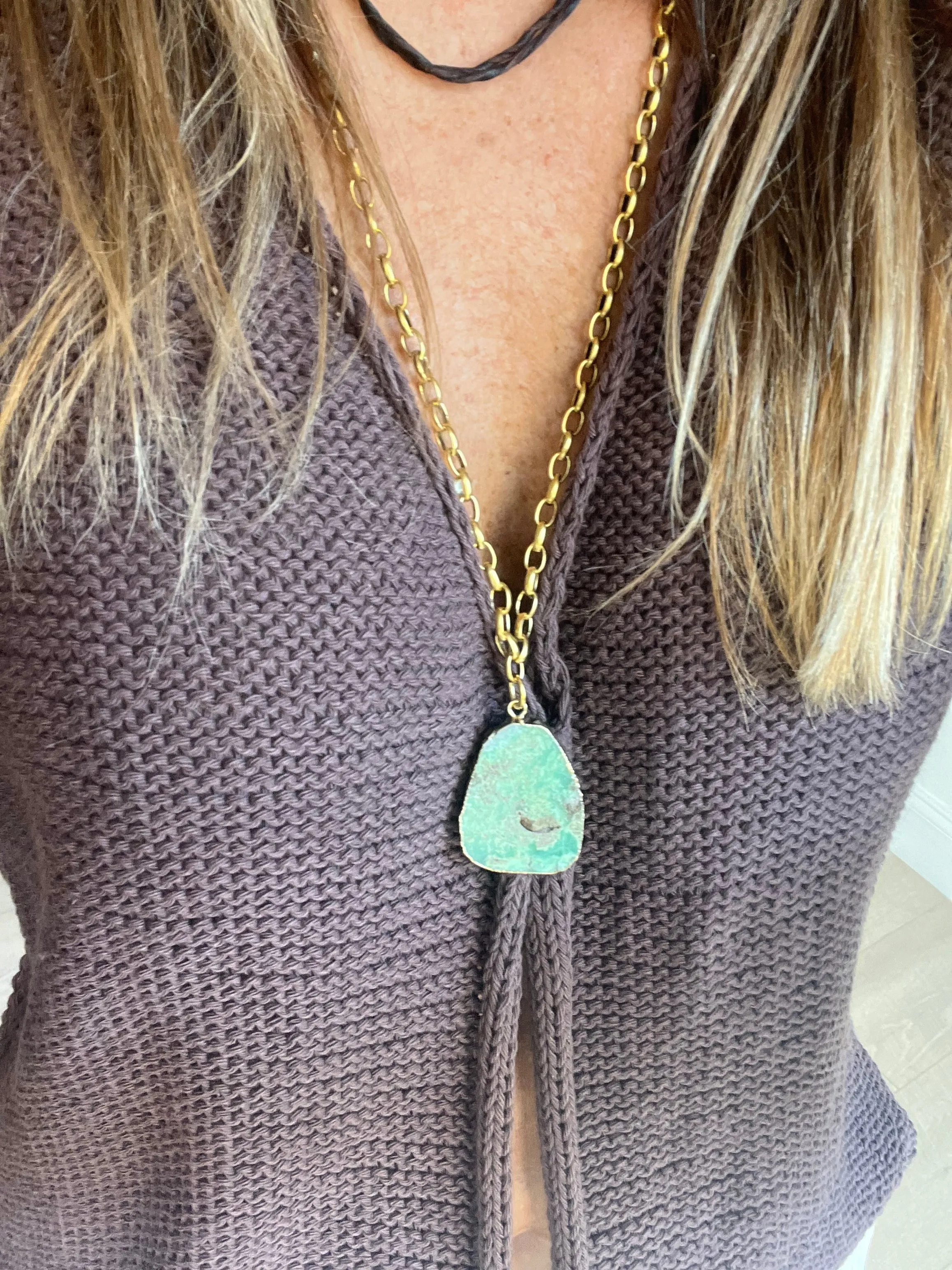Agua turquesa necklace
