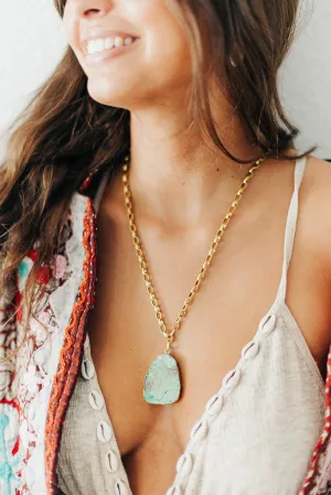 Agua turquesa necklace