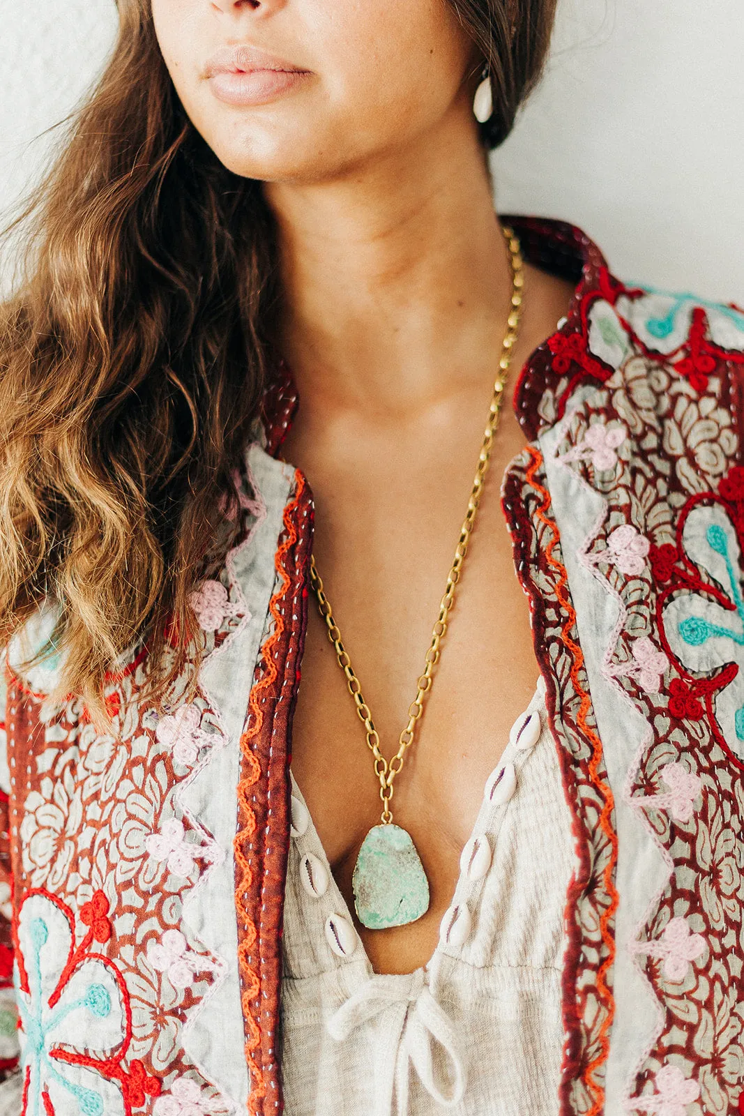 Agua turquesa necklace