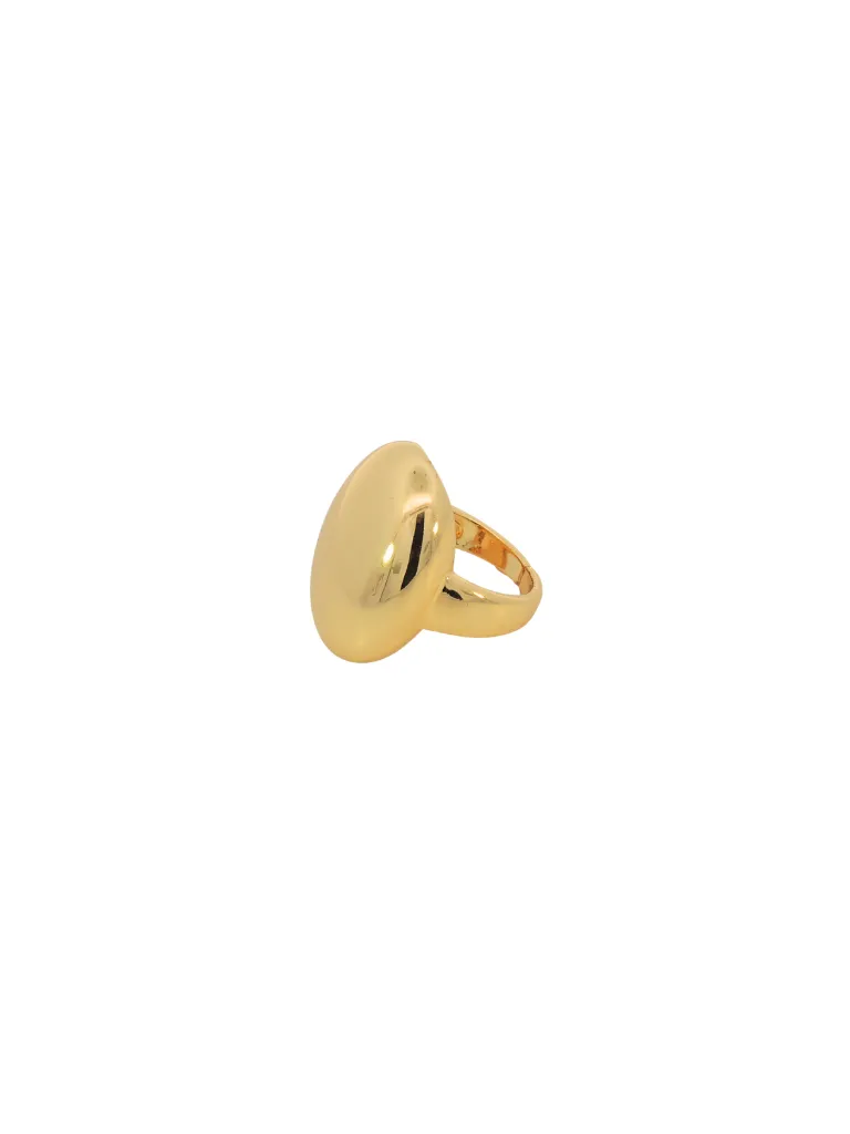 Anillo Con Ovalo Chunky