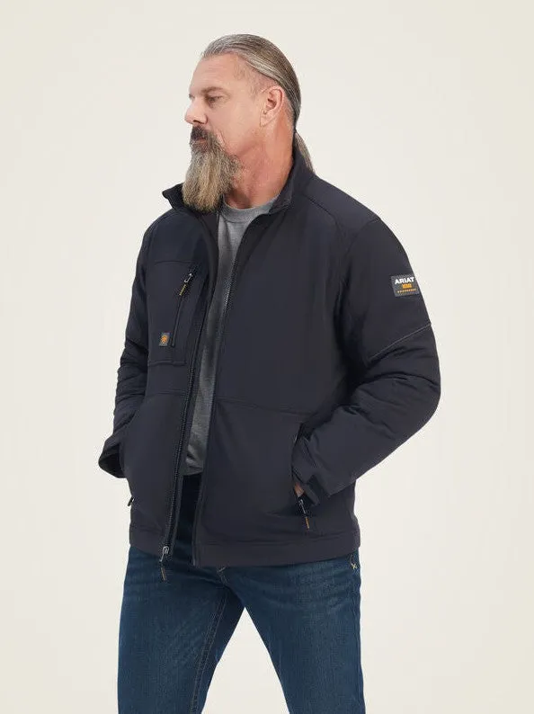 Ariat Men's Rebar DriTEK DuraStretch Insulated Work Jacket Black - 10041502
