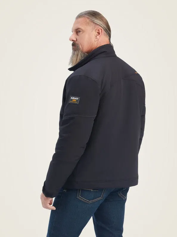 Ariat Men's Rebar DriTEK DuraStretch Insulated Work Jacket Black - 10041502