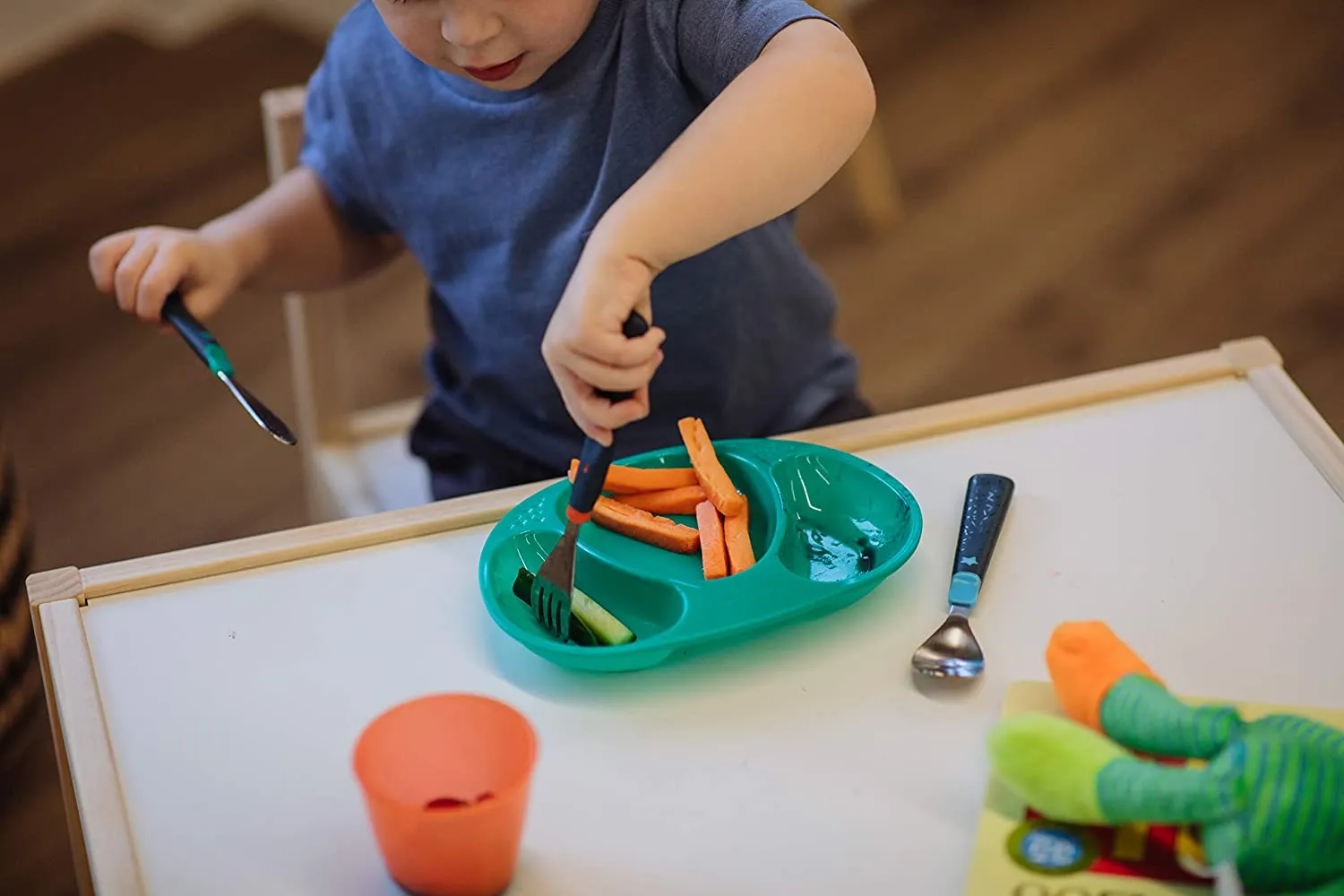 Big Kids Stainless Steel First Cutlery Set, 12m 