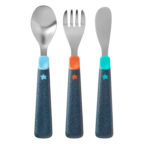 Big Kids Stainless Steel First Cutlery Set, 12m 