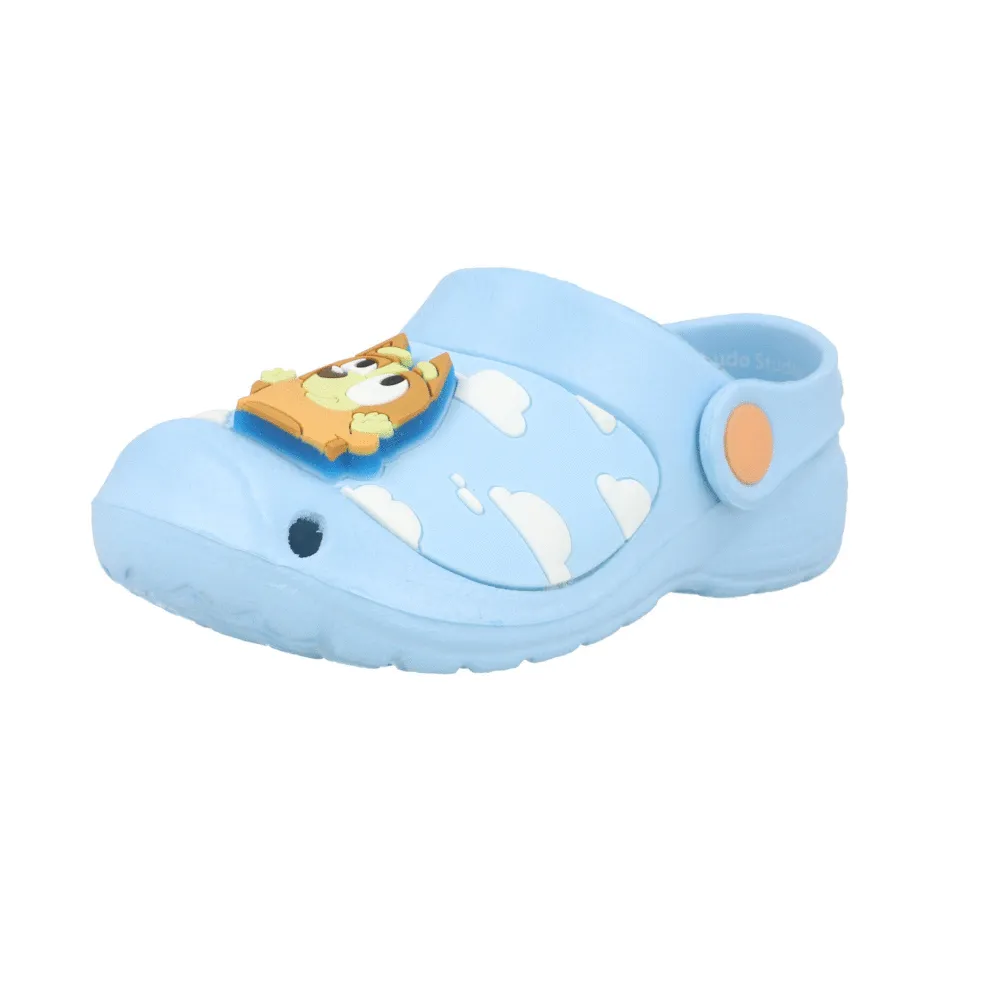 Bluey Badge Lights Kids' Clogs Blue