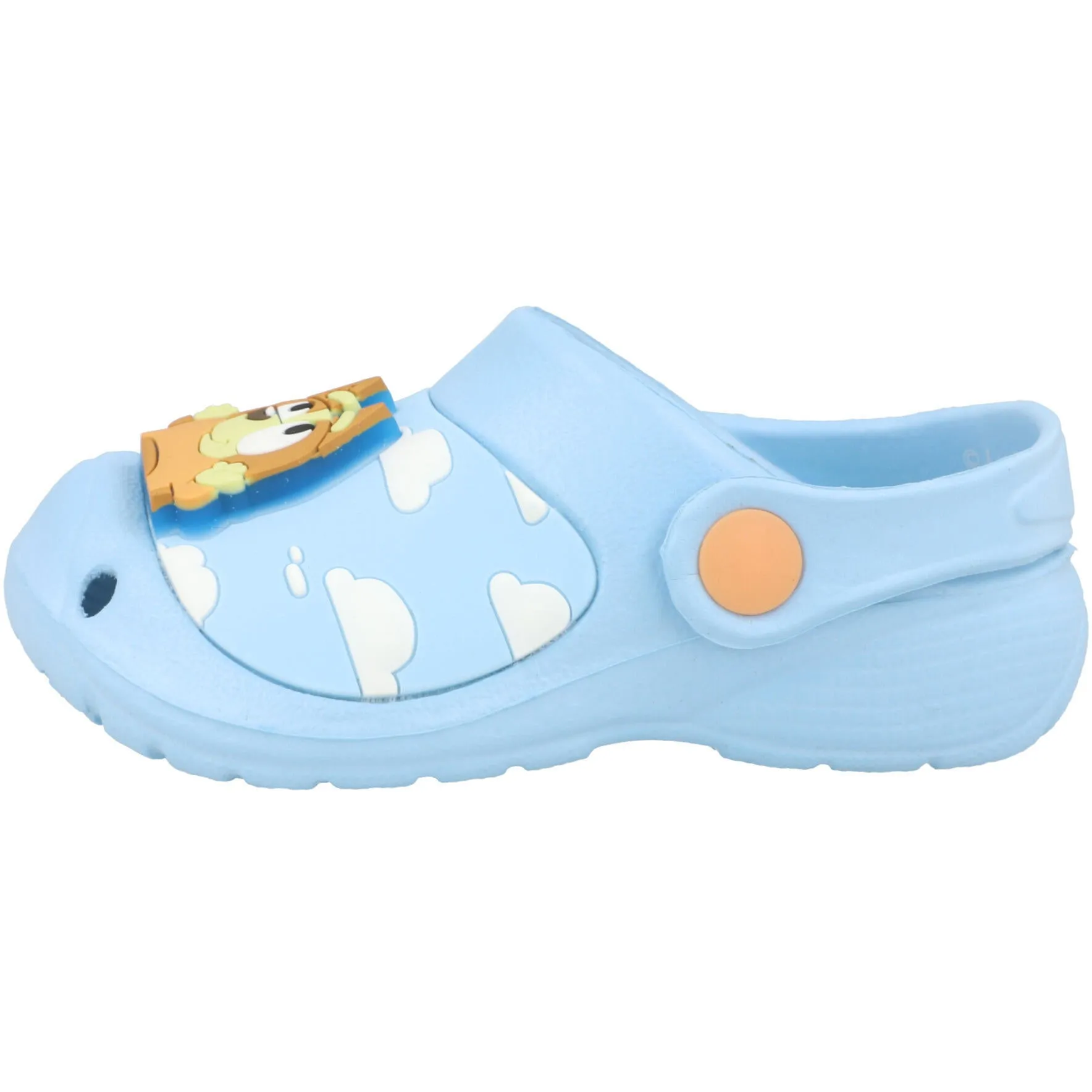 Bluey Badge Lights Kids' Clogs Blue