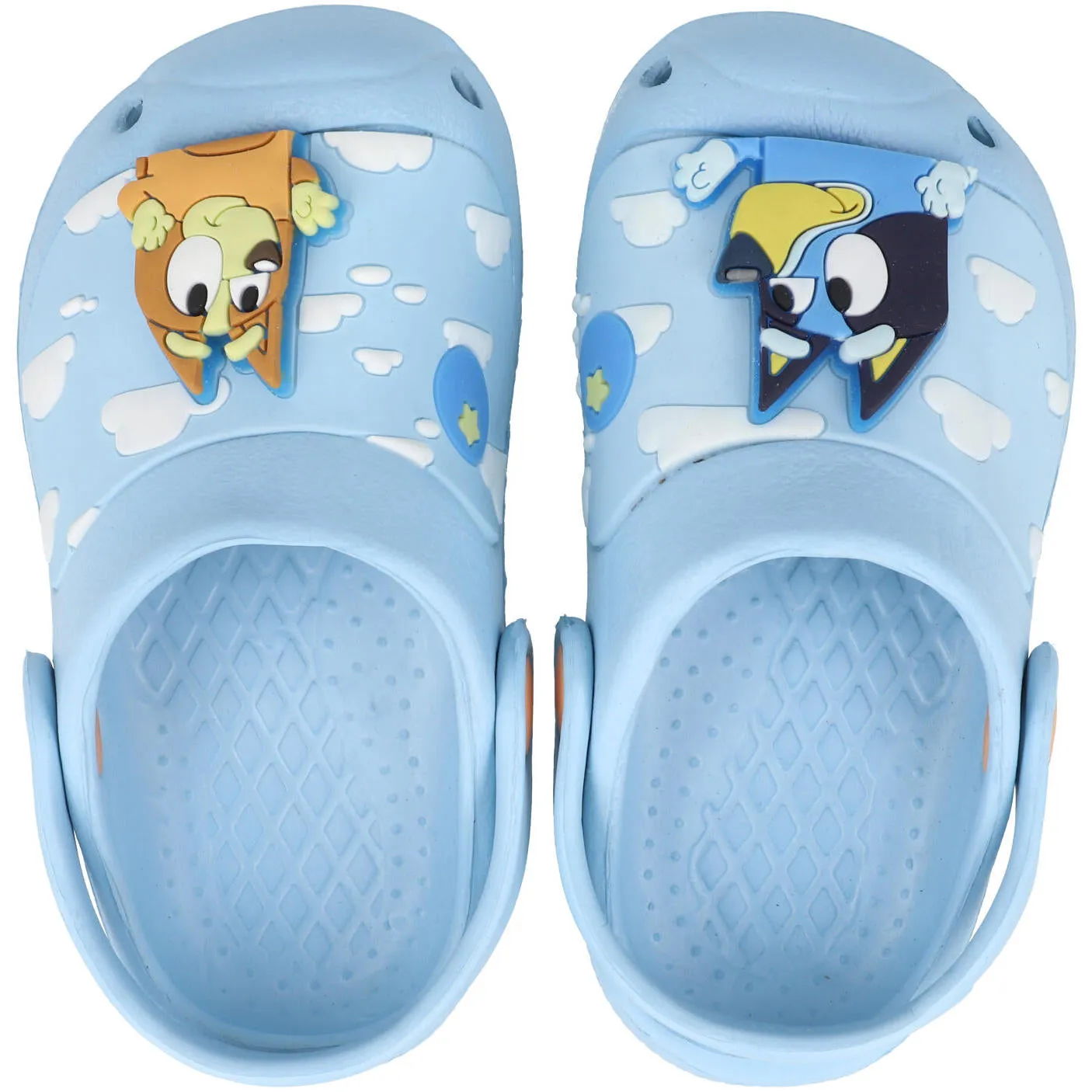 Bluey Badge Lights Kids' Clogs Blue