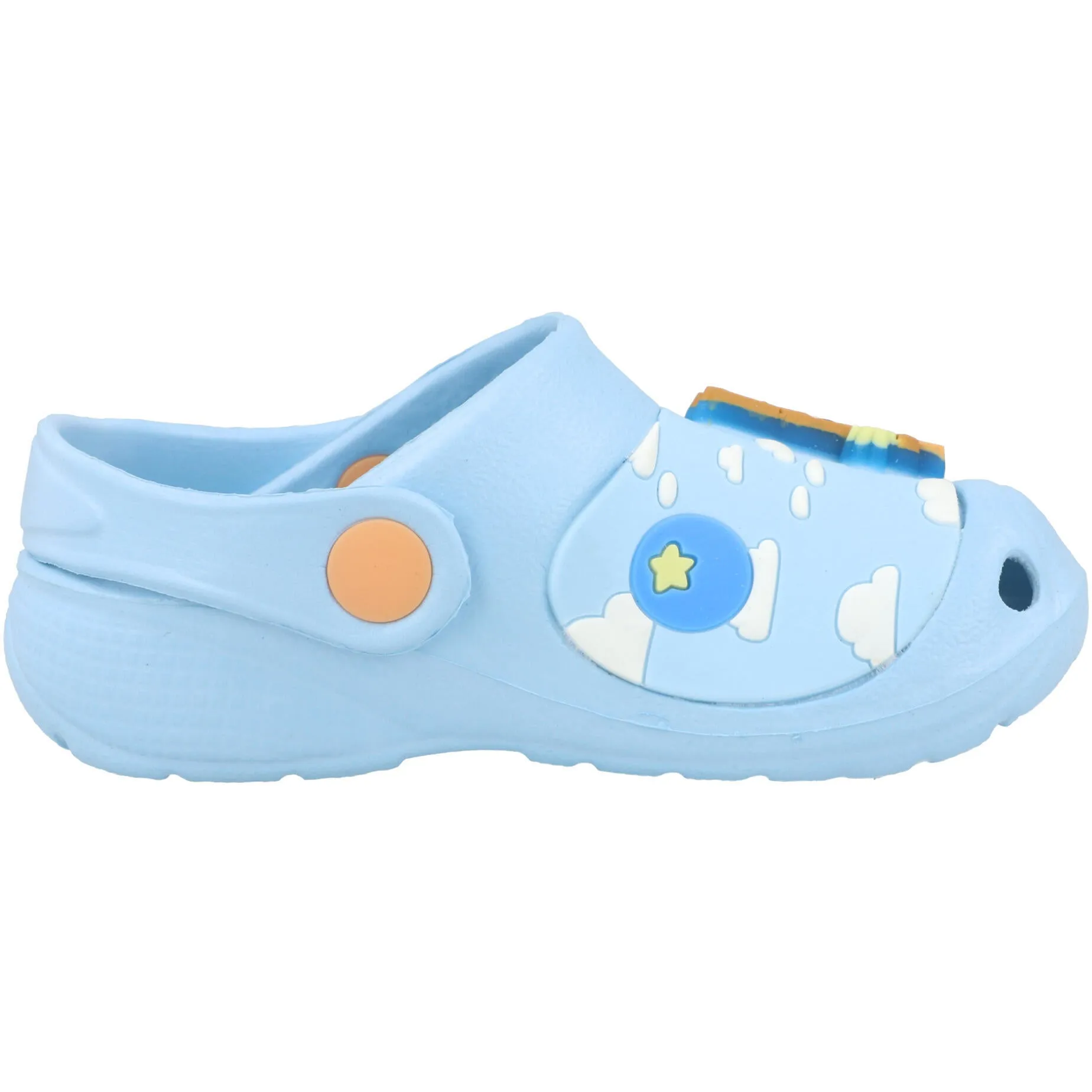 Bluey Badge Lights Kids' Clogs Blue