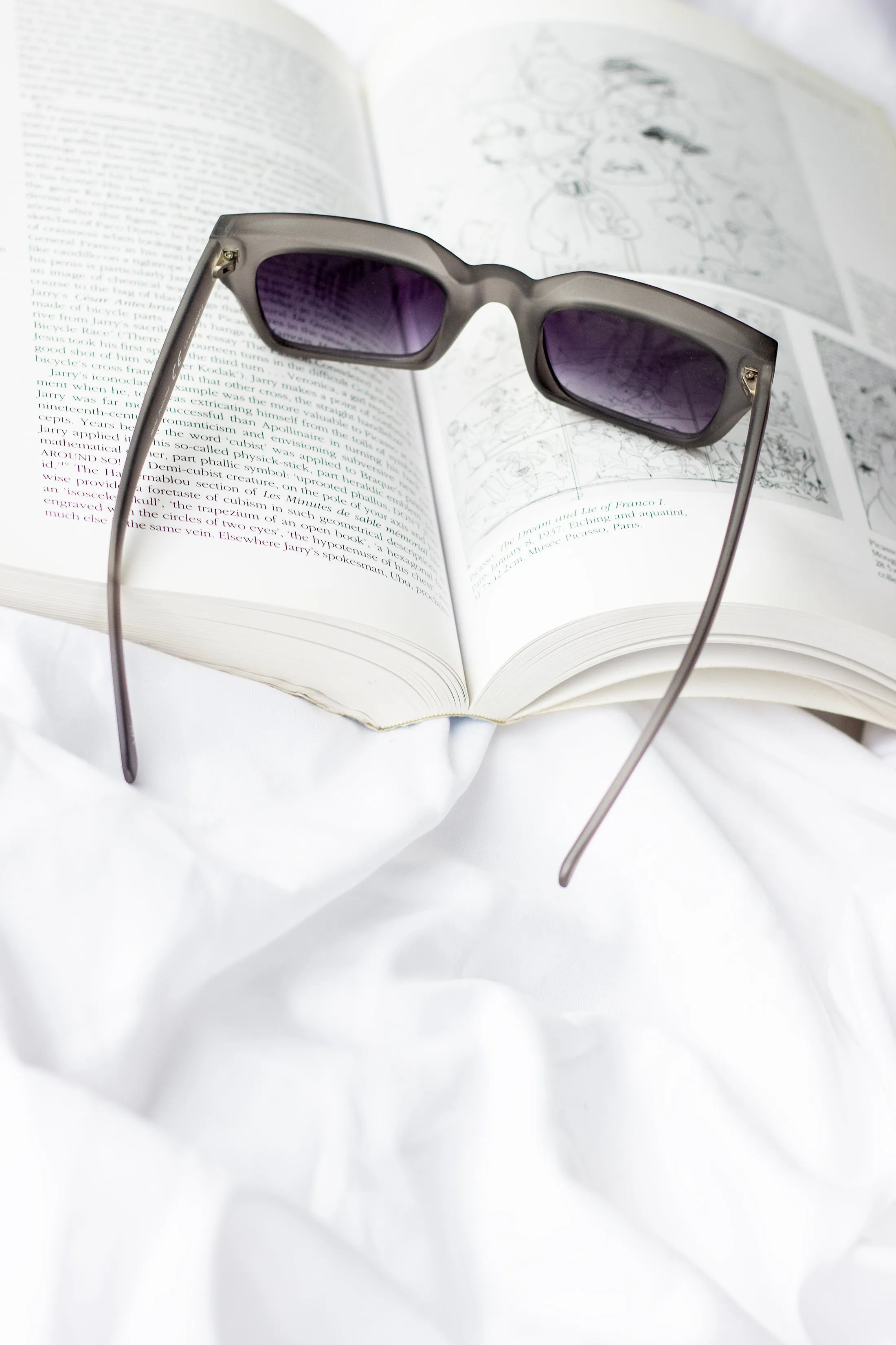 Chunky Bevelled Square Sunglasses