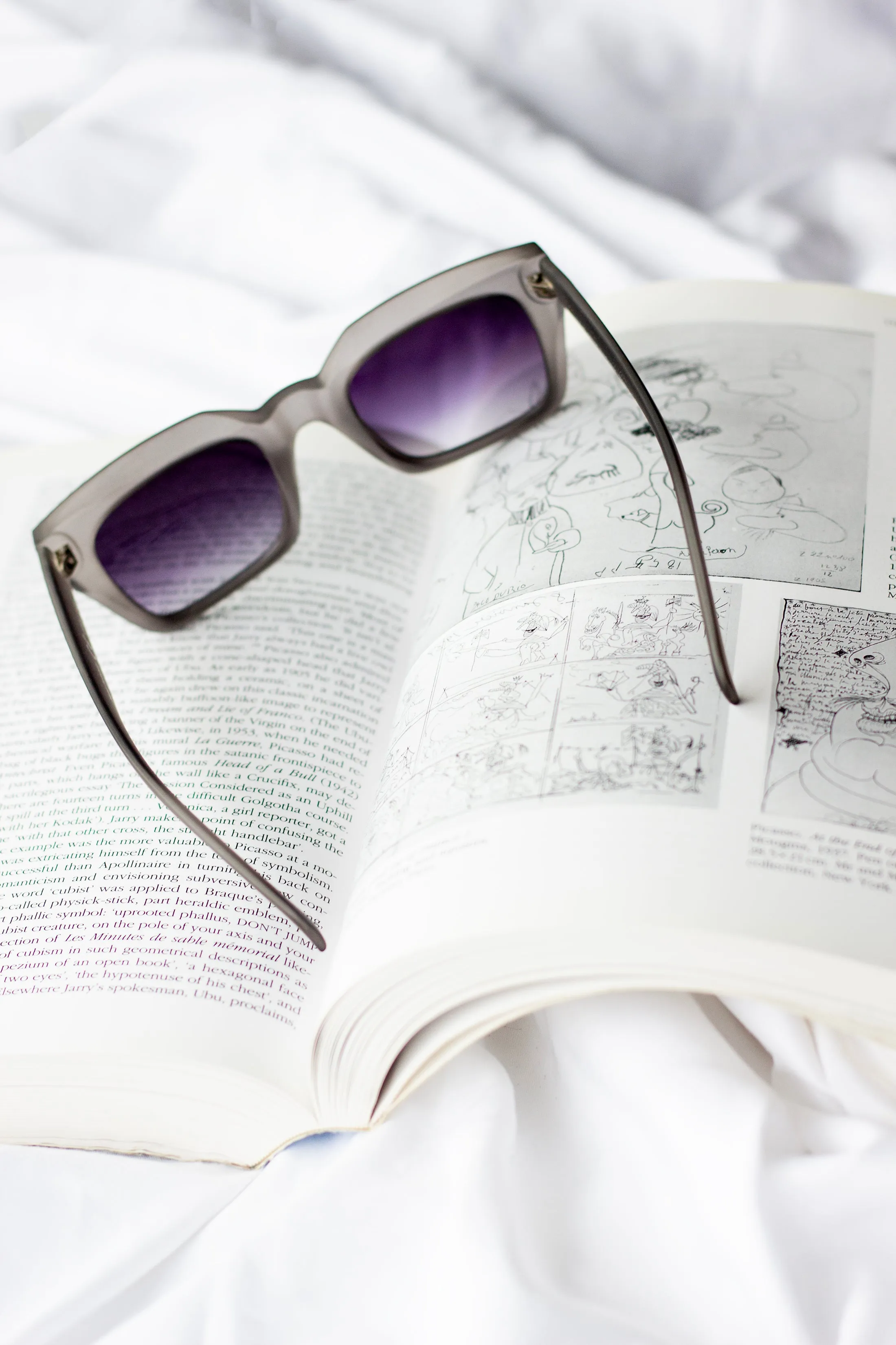Chunky Bevelled Square Sunglasses