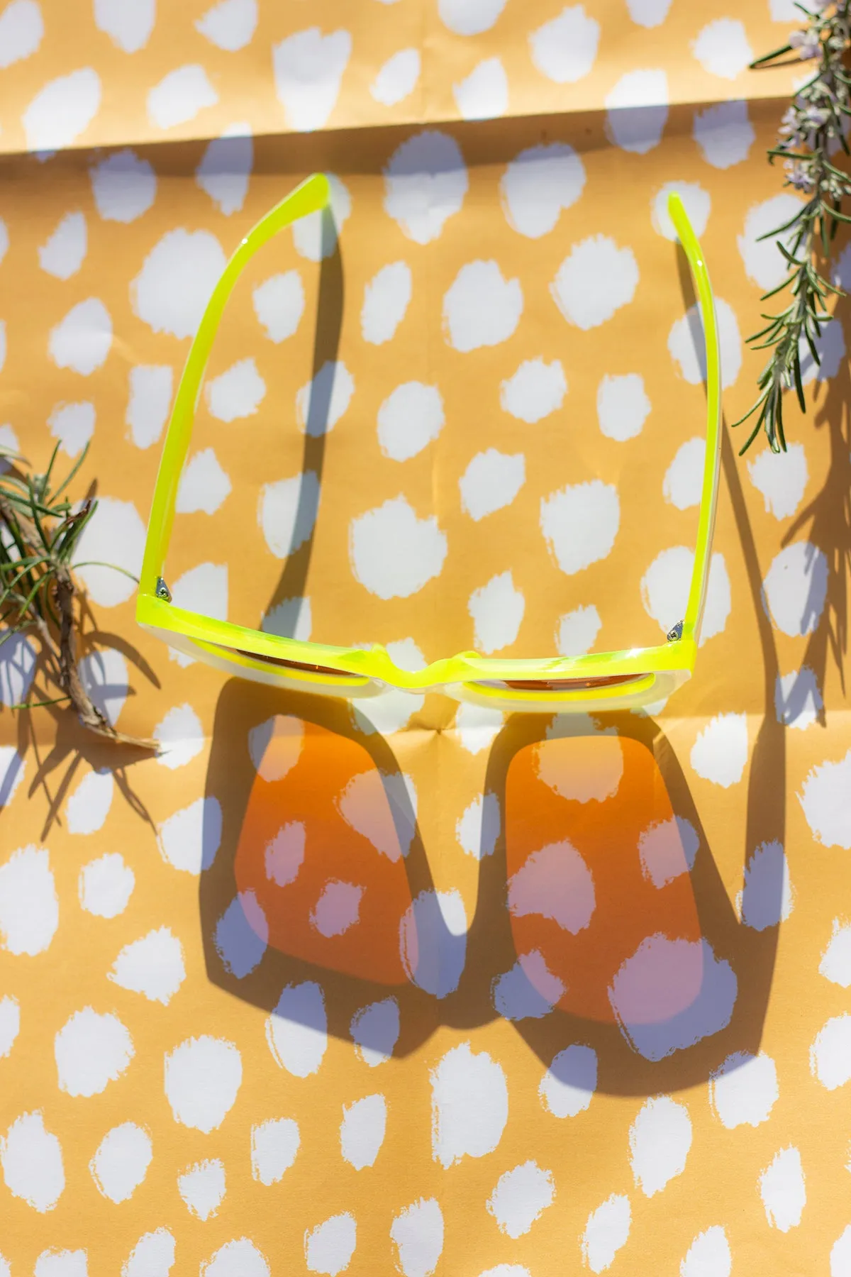 Chunky Bevelled Square Sunglasses