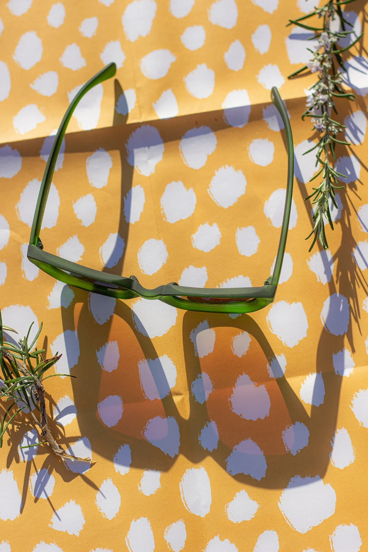 Chunky Bevelled Square Sunglasses