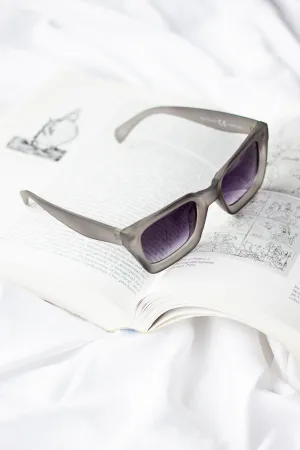 Chunky Bevelled Square Sunglasses