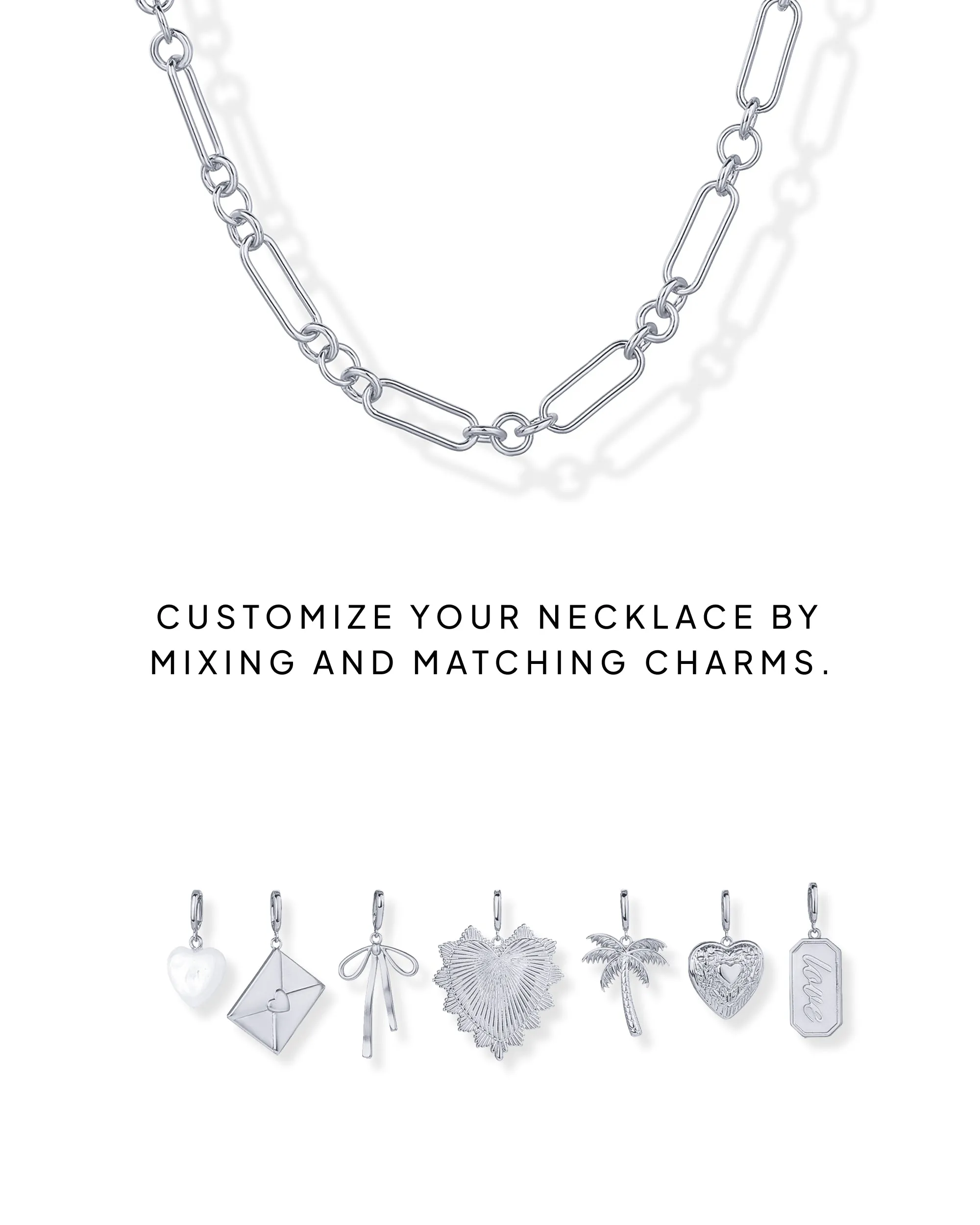Chunky Charm Necklace