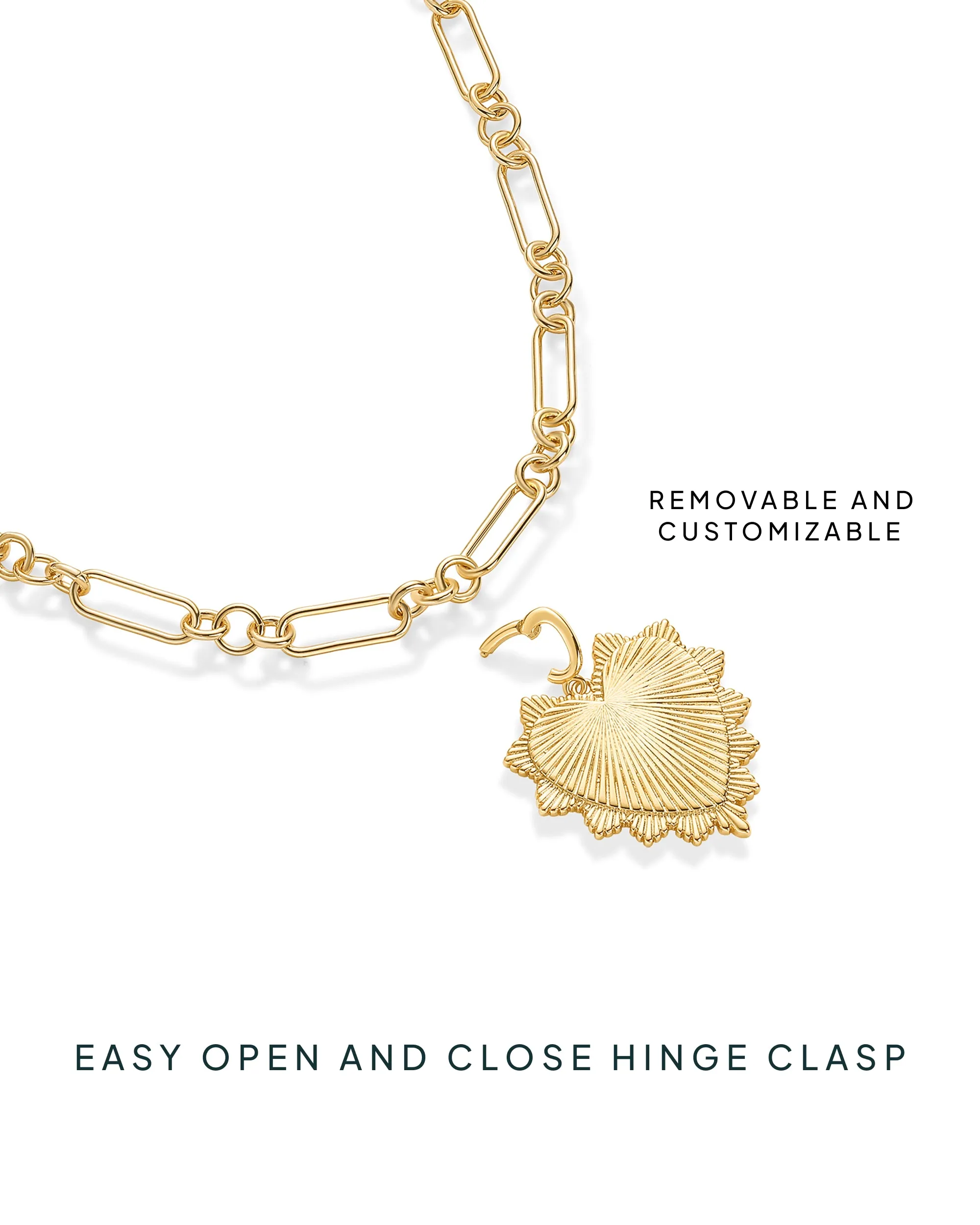 Chunky Charm Necklace