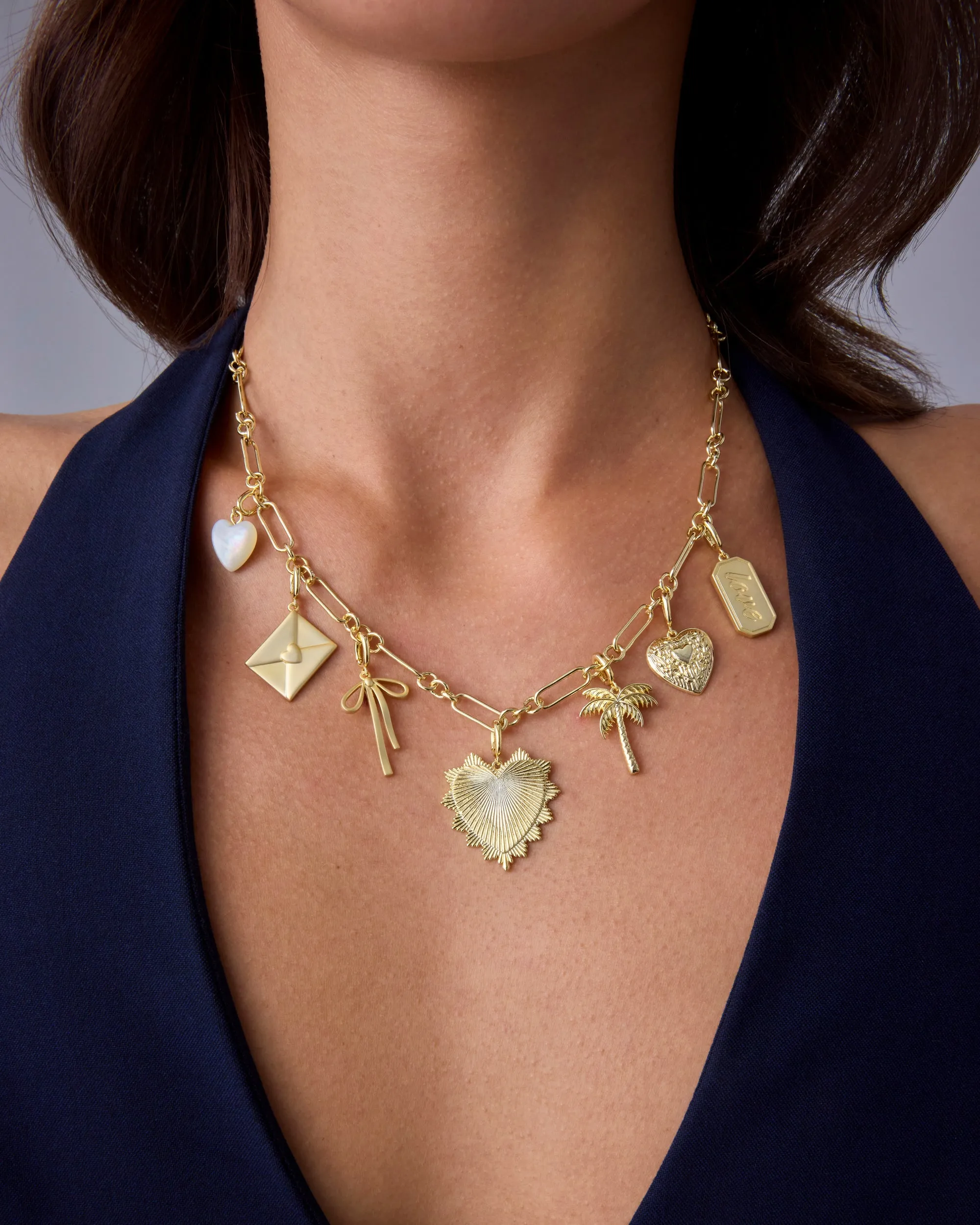 Chunky Charm Necklace