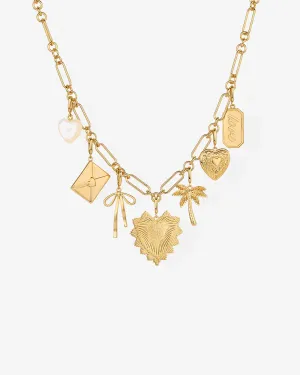 Chunky Charm Necklace
