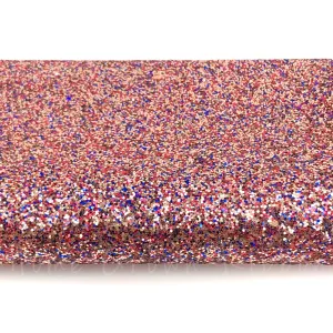 Chunky Glitter Sheet - Navy Rose