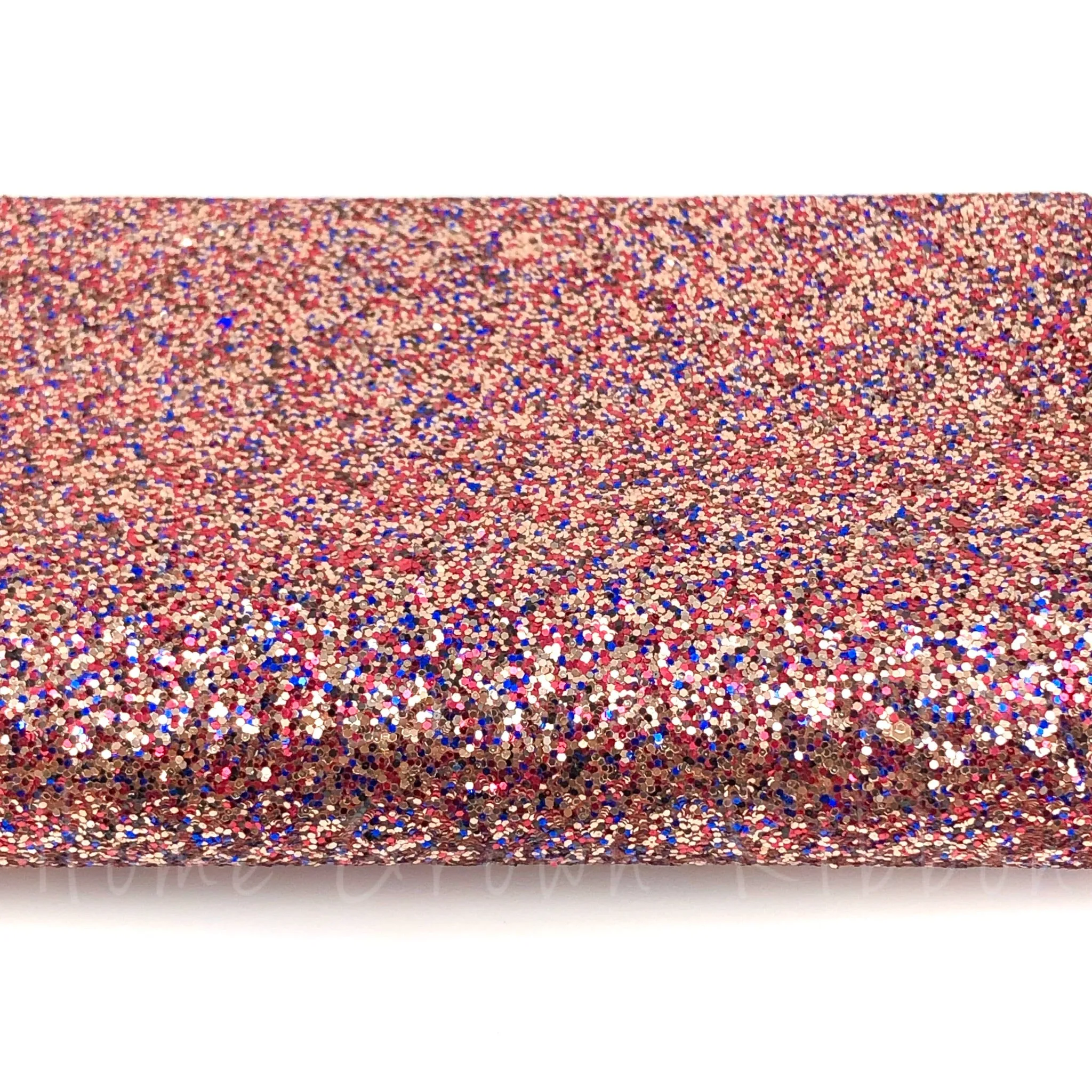 Chunky Glitter Sheet - Navy Rose