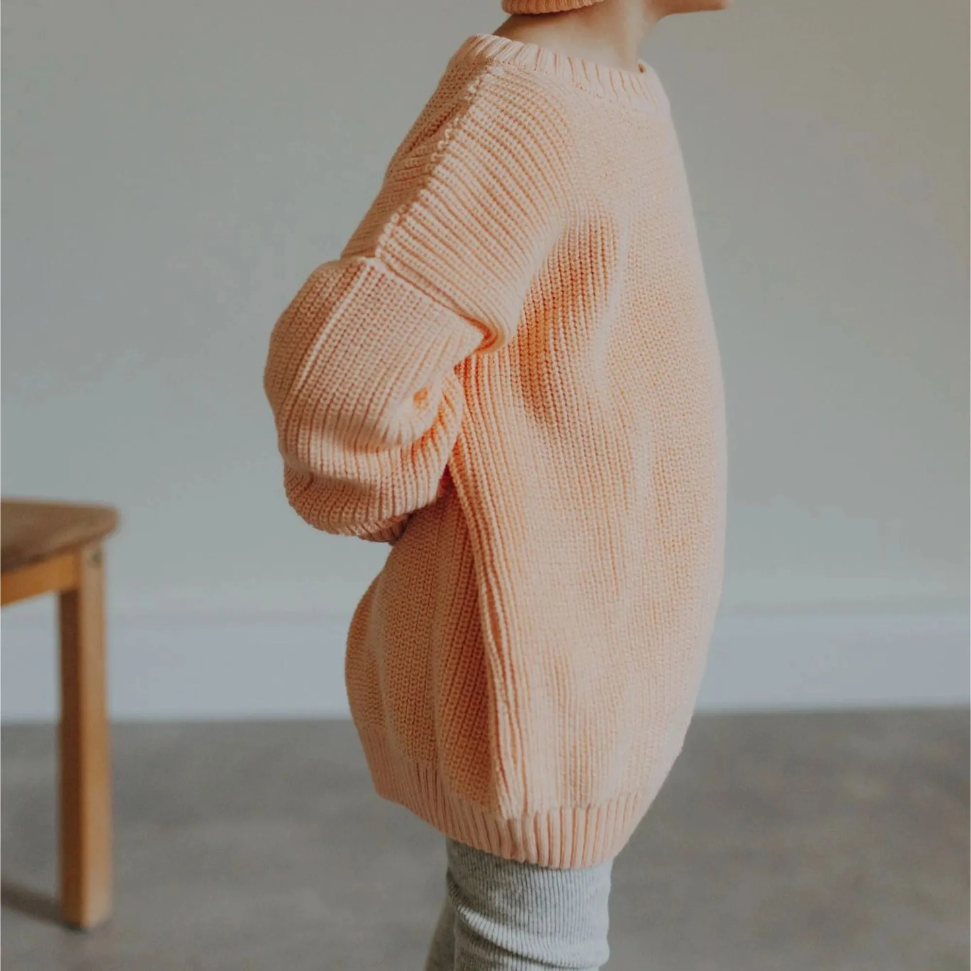 Chunky Knit Pulli aus 100% Bio-Baumwolle