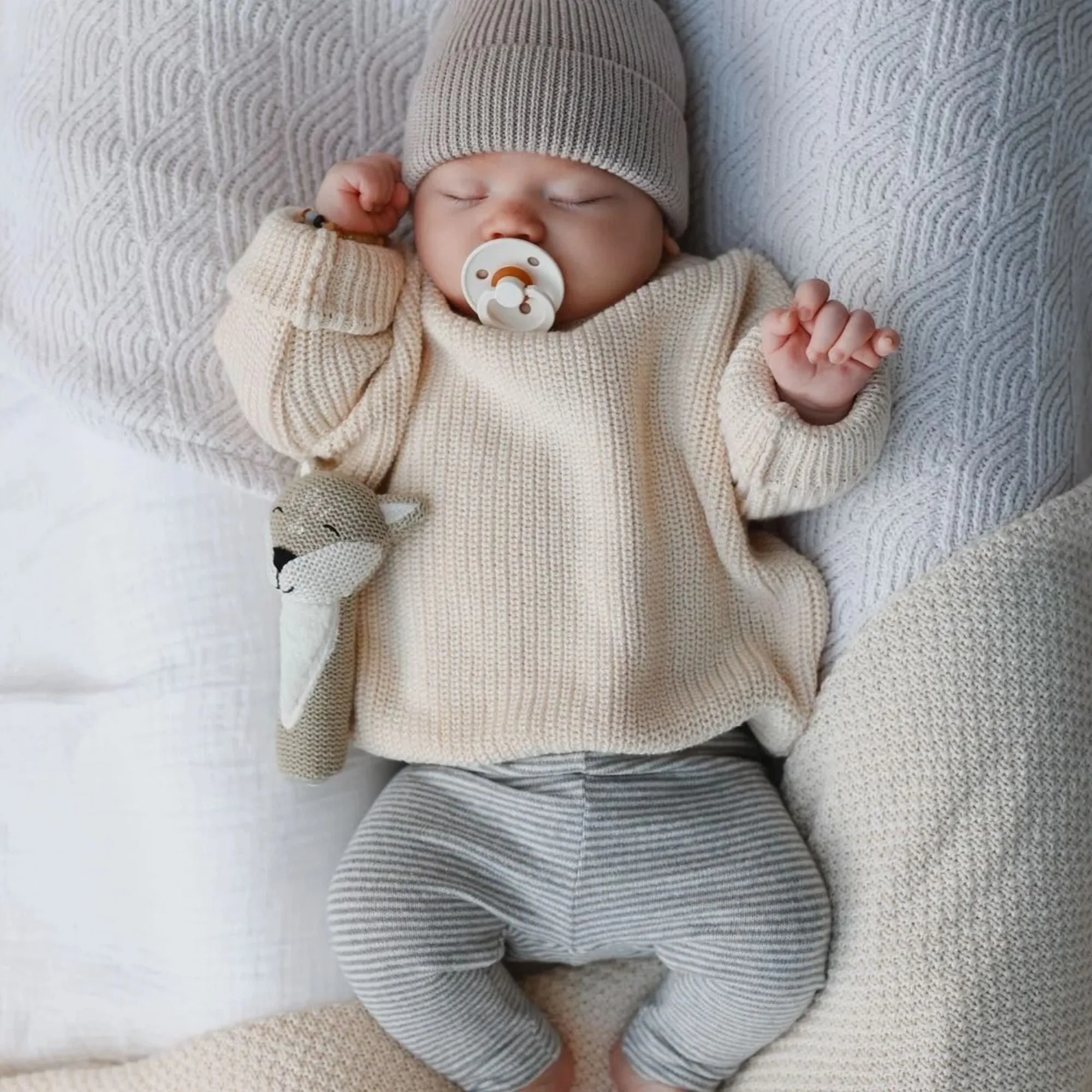 Chunky Knit Pulli aus 100% Bio-Baumwolle