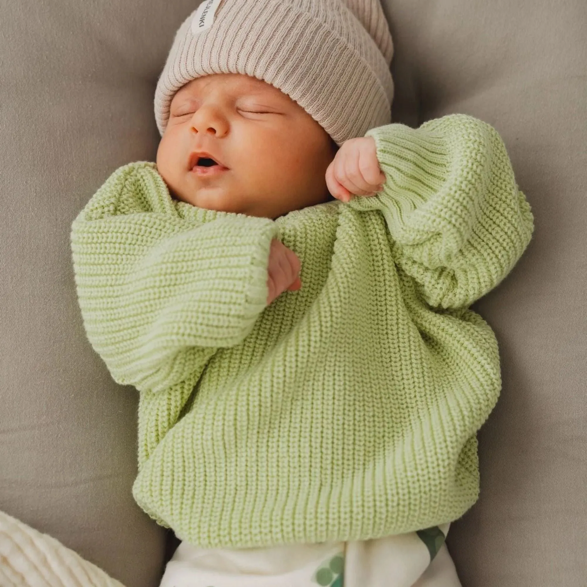 Chunky Knit Pulli aus 100% Bio-Baumwolle