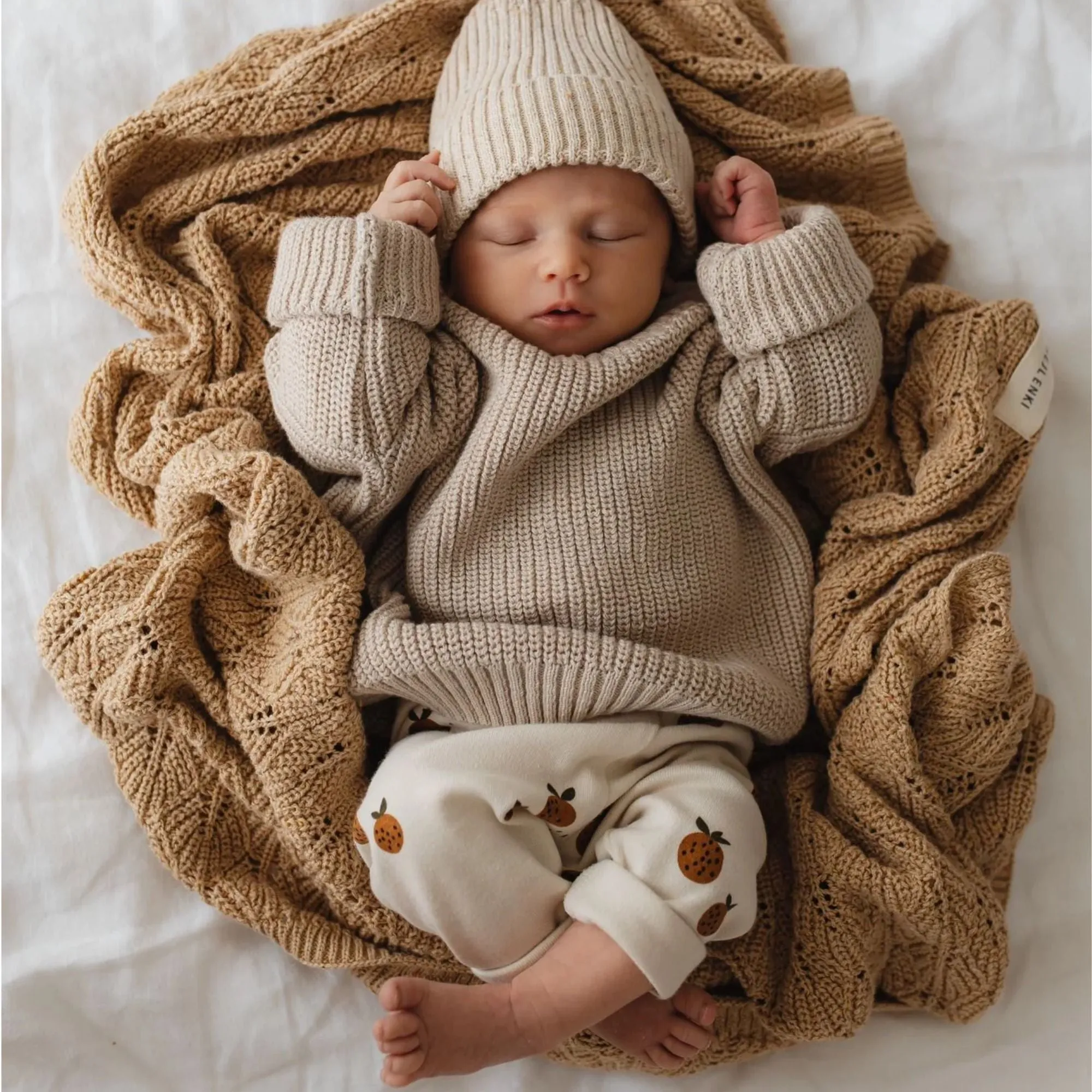 Chunky Knit Pulli aus 100% Bio-Baumwolle