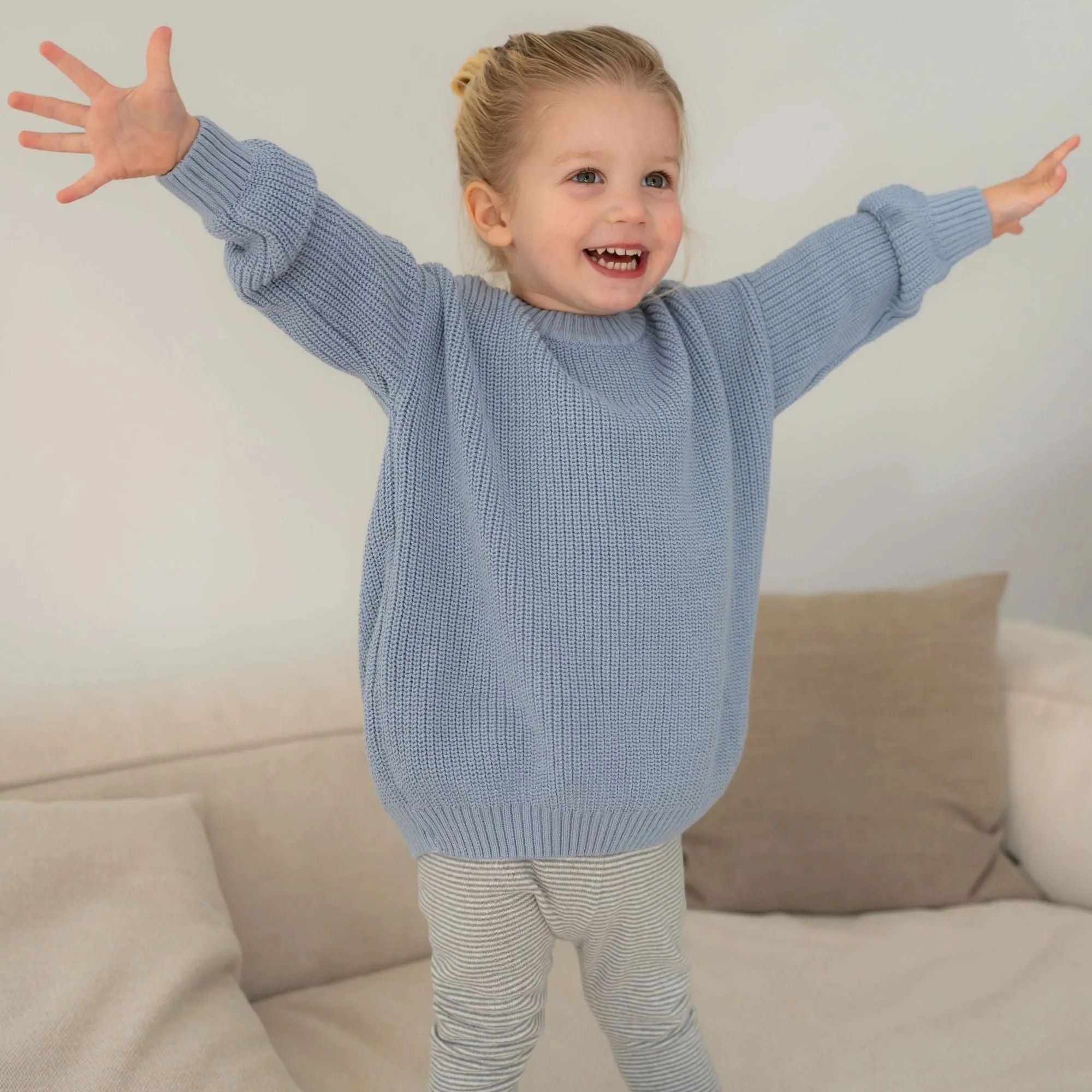 Chunky Knit Pulli aus 100% Bio-Baumwolle