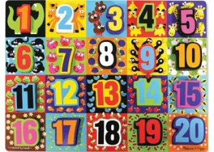 Chunky Puzzle - Jumbo Numbers