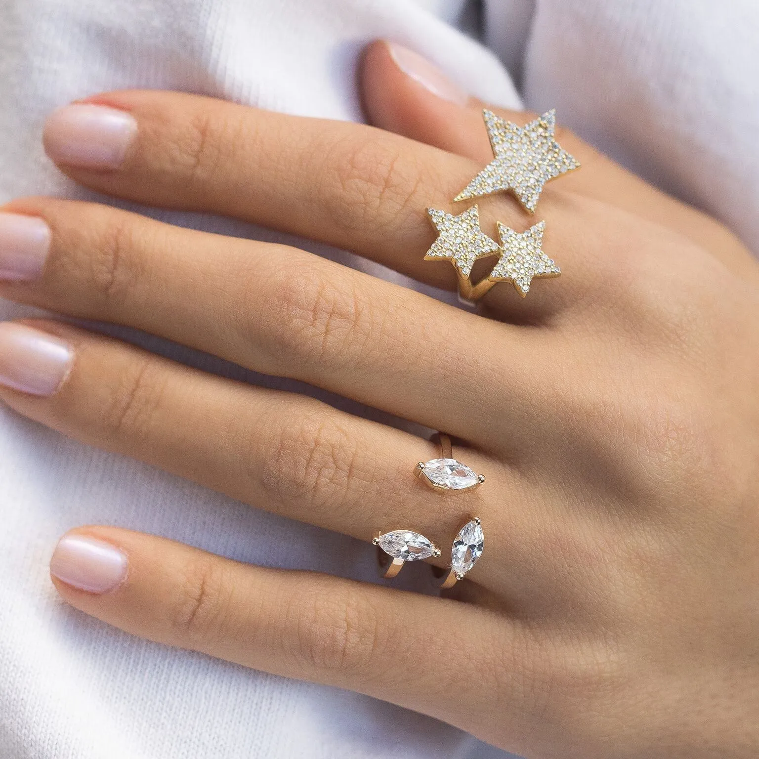 Chunky Stone Ring