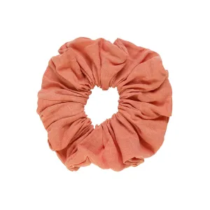 Coral Chunky Scrunchie