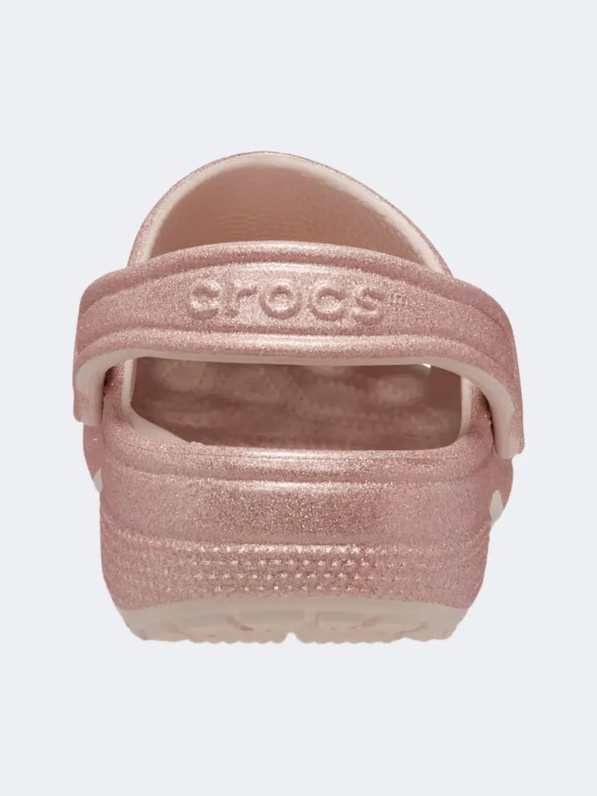 Crocs Classic Glitter Clog Unisex Lifestyle Quartz