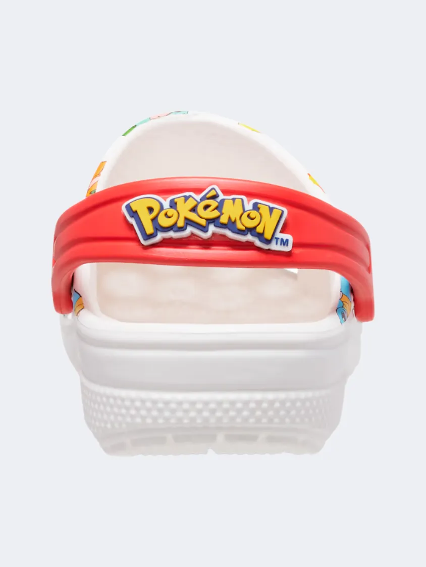Crocs Classic Pokemon Clog Kids Lifestyle White/Multicolor