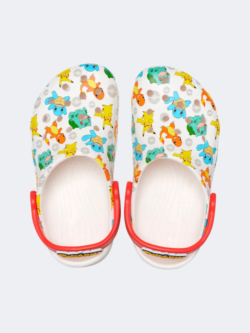 Crocs Classic Pokemon Clog Kids Lifestyle White/Multicolor