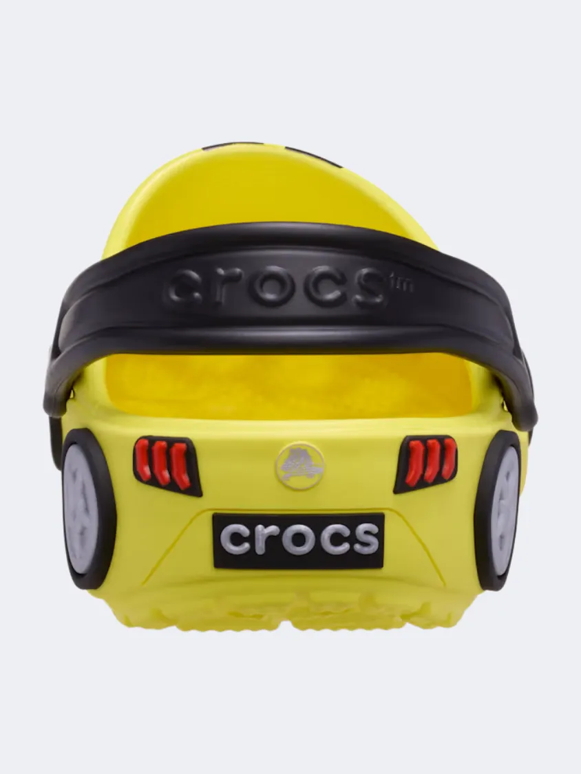 Crocs Toddler Classic Iam Race Car Infant Lifestyle Clog Cyber Yellow