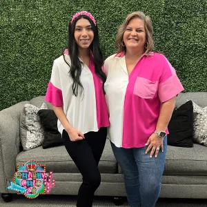 Easy Going Pink Top