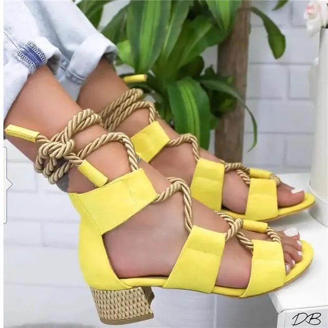 Fashion fasten Espadrilles Women Sandals
