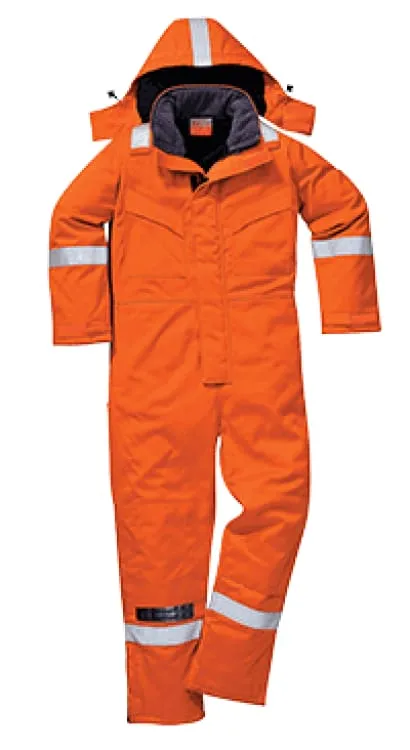Flame retardant Anti-Static Insulated Heavyweight FRAS Winter Coverall-FR53