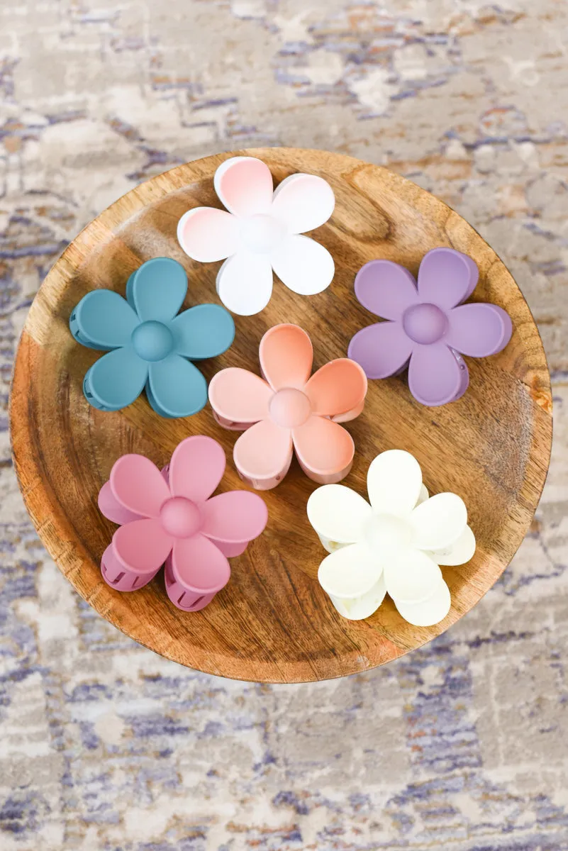 Flower Hair Clip