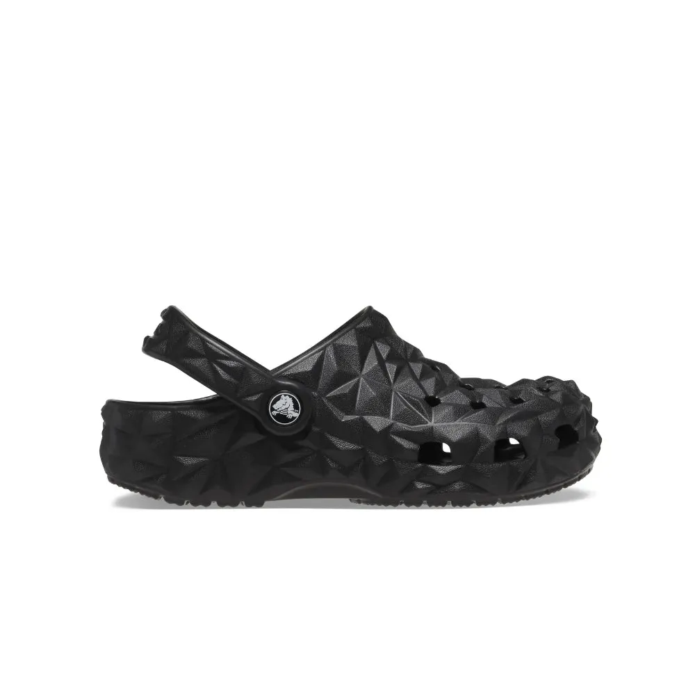 Giày Clog Trẻ Em Crocs Classic Geometric - Black