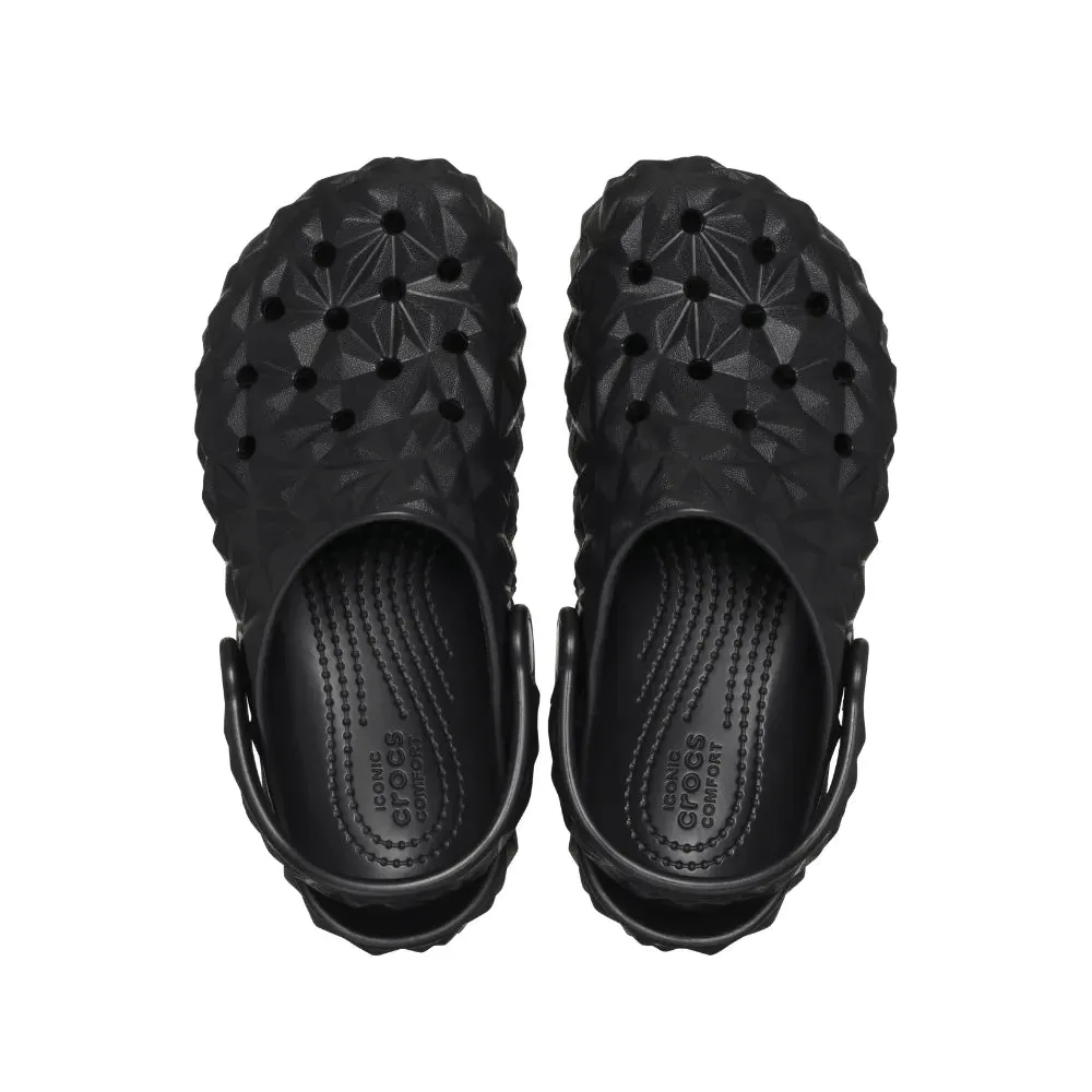 Giày Clog Trẻ Em Crocs Classic Geometric - Black