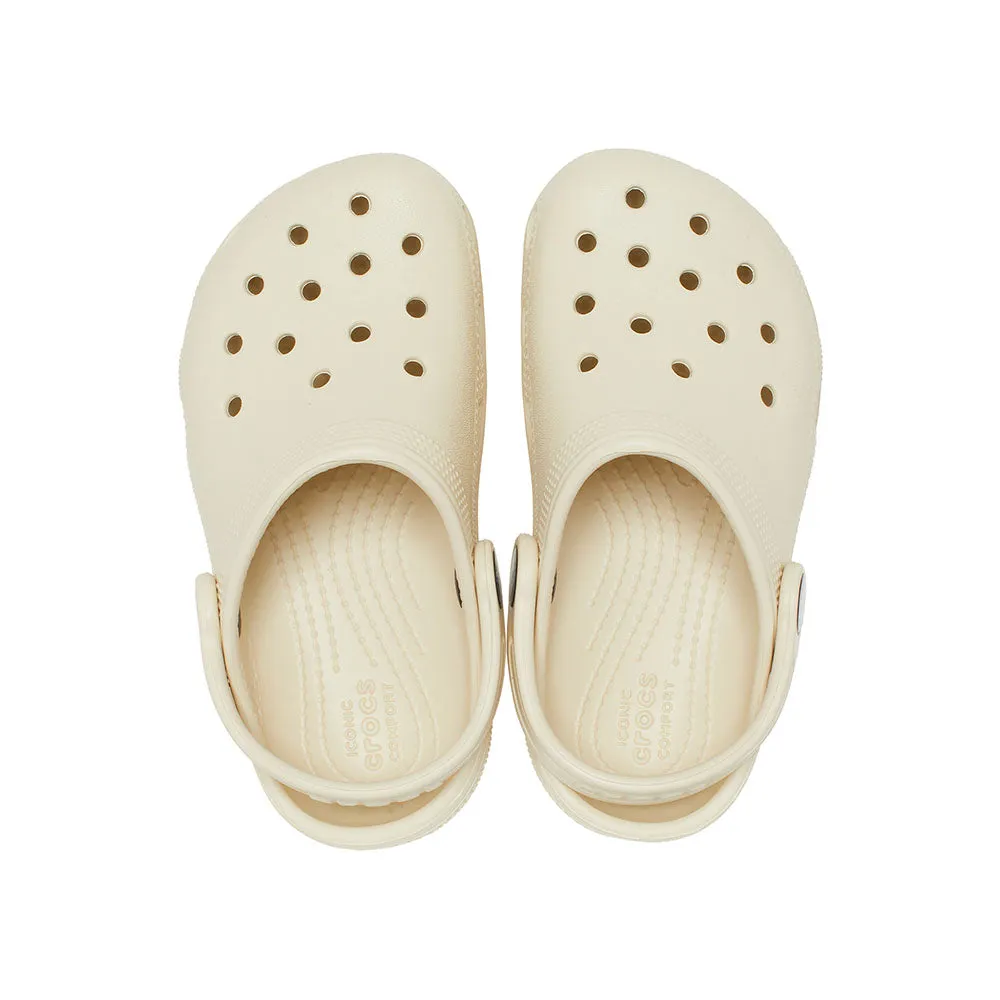 Giày Clog Trẻ Em Crocs Toddler Classic - Bone