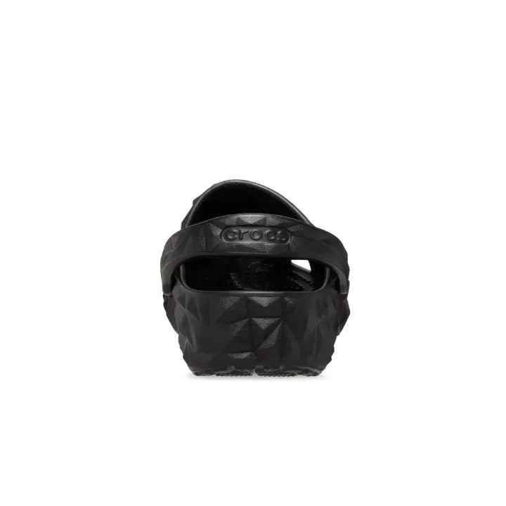 Giày Clog Unisex Crocs Classic Geometric - Black