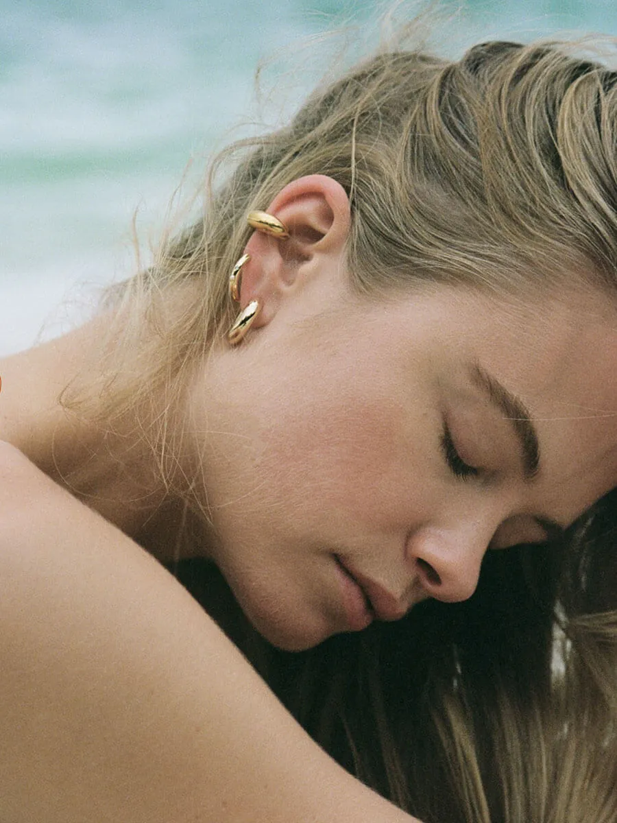 Golden Ear Cuff