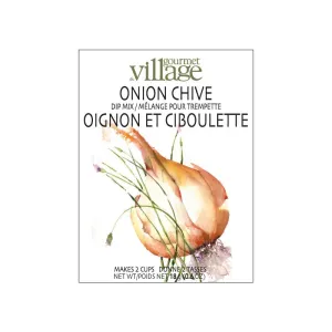 GOURMET DU VILLAGE - ONION CHIVE DIP MIX
