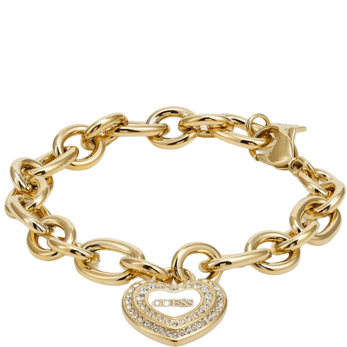 Guess Amami Gold Mother of Pearl Heart Bracelet