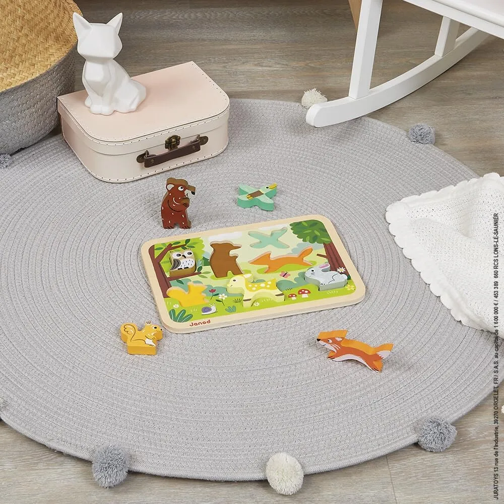 Janod Forest Chunky Puzzle
