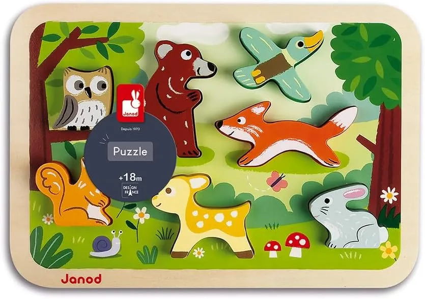 Janod Forest Chunky Puzzle