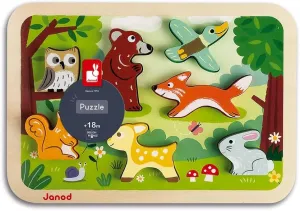 Janod Forest Chunky Puzzle
